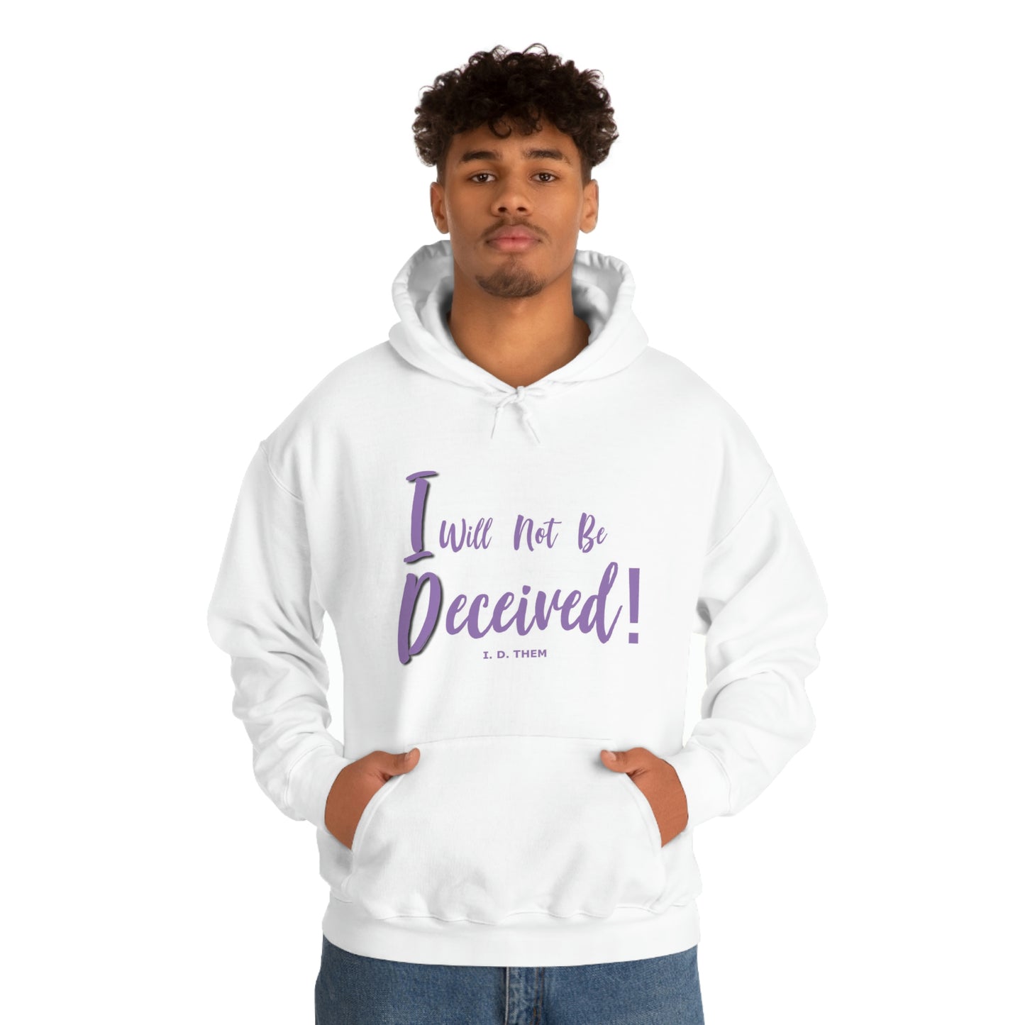 I.D. Them Unisex Heavy Blend™ Hooded Sweatshirt