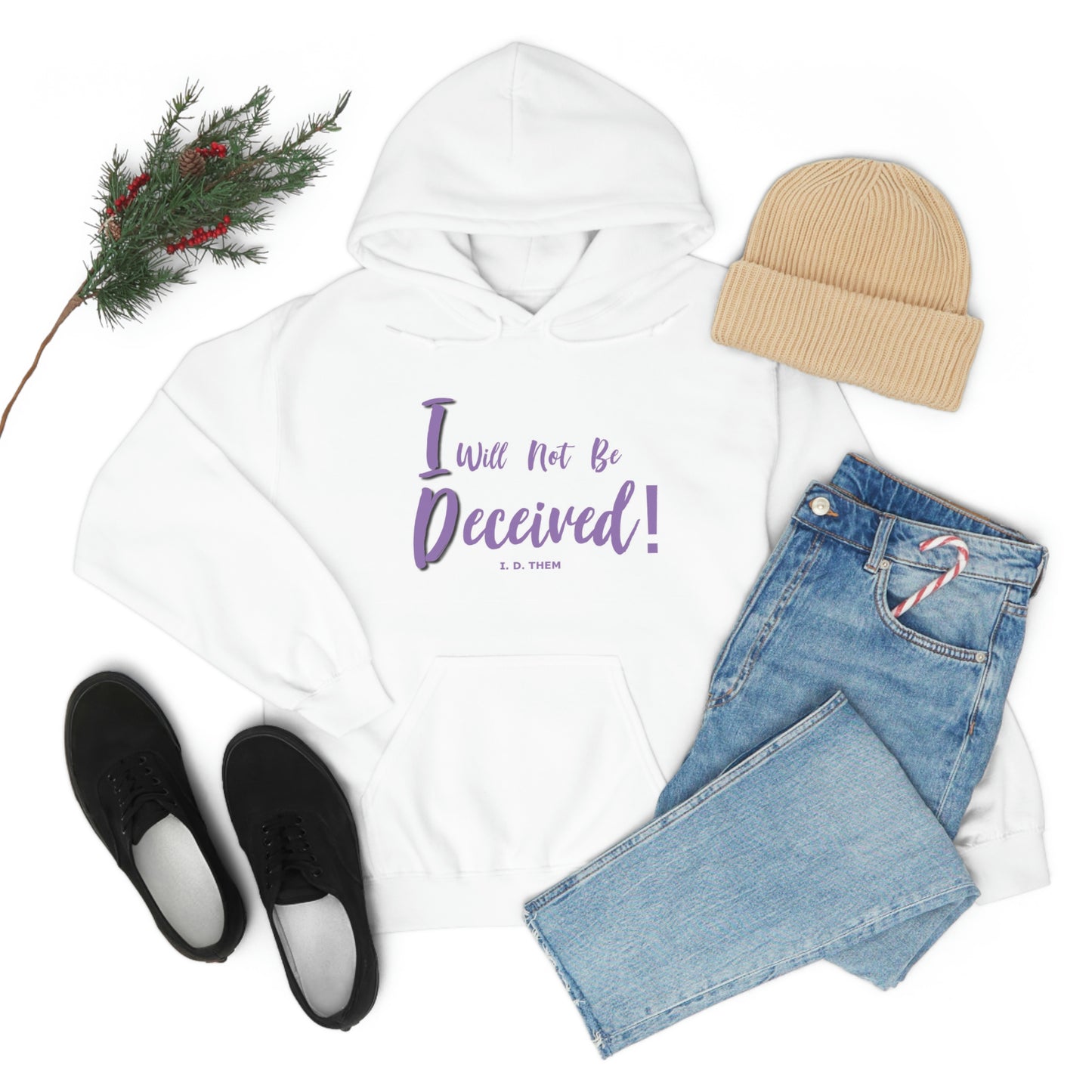 I.D. Them Unisex Heavy Blend™ Hooded Sweatshirt
