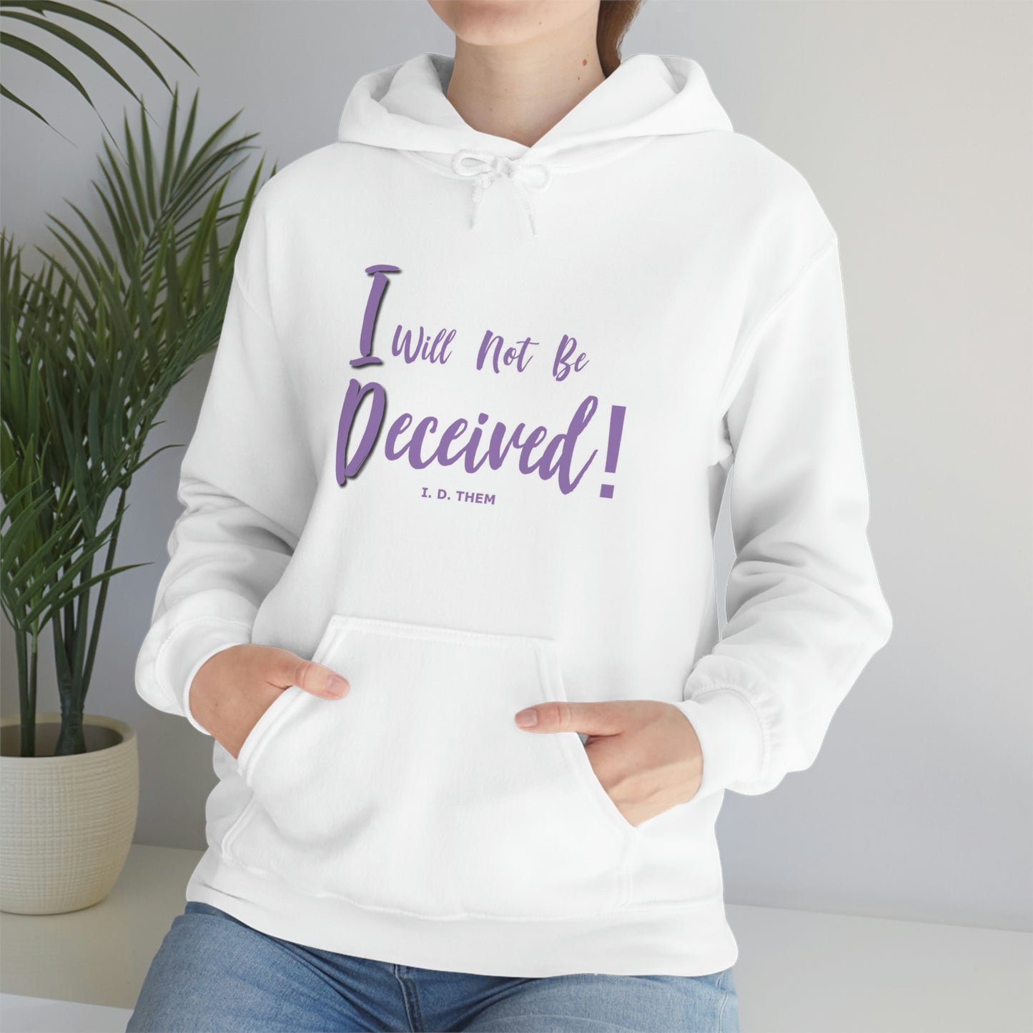 I.D. Them Unisex Heavy Blend™ Hooded Sweatshirt
