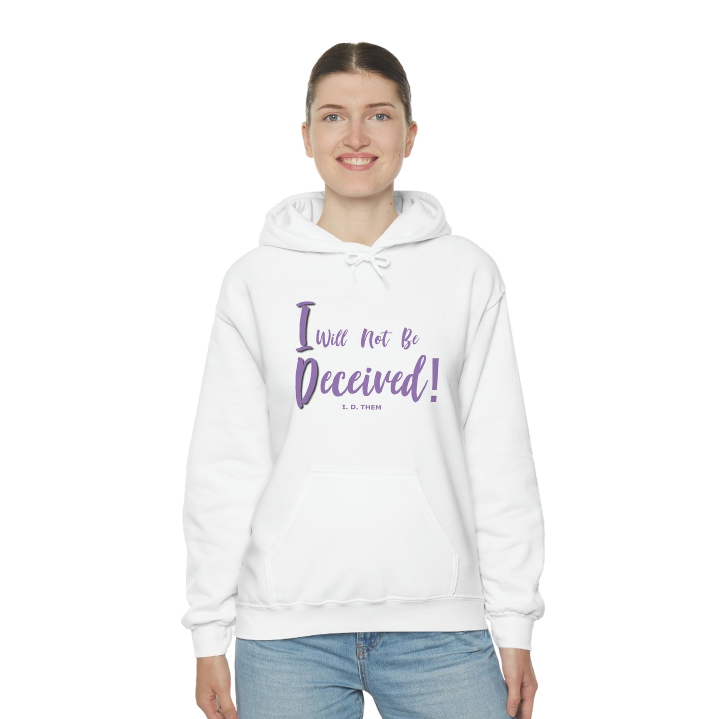 I.D. Them Unisex Heavy Blend™ Hooded Sweatshirt