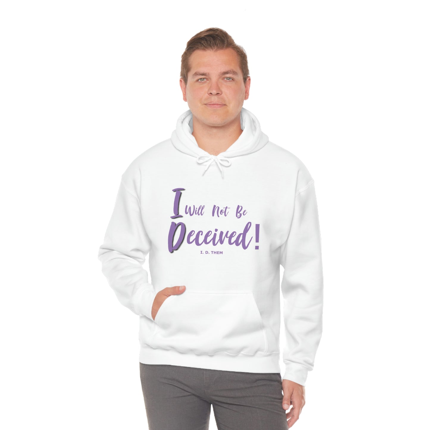 I.D. Them Unisex Heavy Blend™ Hooded Sweatshirt